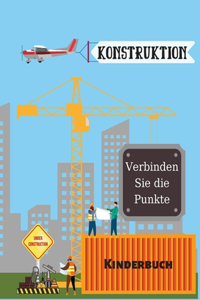 Baufahrzeuge - Verbinden Sie die Punkte
