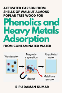 Activated Carbon From Shells of Walnut Almond Poplar Tree Wood for Phenolics and Heavy Metals Adsorption From Contaminated Water