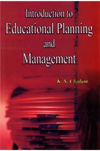 Introduction to Educational Planning and Management