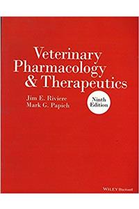 Veterinary Pharmacology and Therapeutics,9th Edition