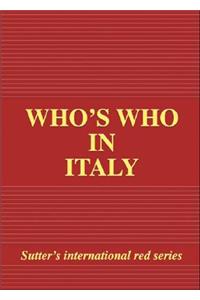 Who's Who in Italy