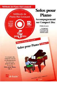 Solos pour Piano, volume 5 (CD)