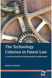 The Technology Criterion in Patent Law