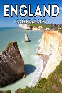 England Calendar 2022: 16-Month Calendar, Cute Gift Idea For Great Britain Lovers Women & Men