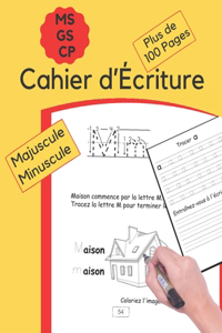 Cahier d'Écriture Pour Maternelles et CP