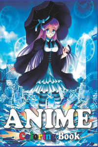 Anime Coloring Book