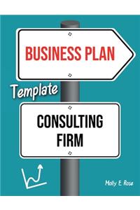 Business Plan Template Consulting Firm