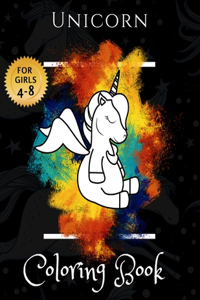 Unicorn Coloring Book for Girls 4-8