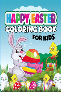 Happy Easter Coloring Book for Kids