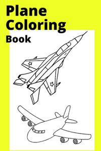 Plane Coloring Book