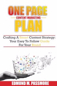 One page content marketing plan