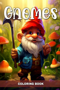 Gnomes Coloring Book