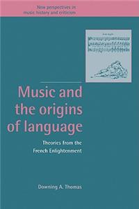 Music and the Origins of Language