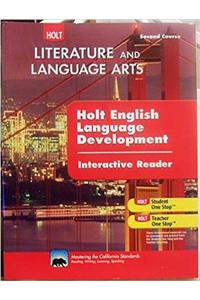 Holt Literature and Language Arts: English Language Development Interactive Reader Grade 8