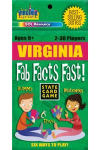 Virginia Fab Facts Fast Card Game