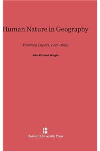 Human Nature in Geography