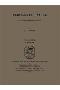 Persian Literature - A Biobibliographical Survey