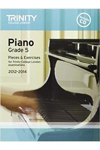 Piano 2012-2014. Grade 5 (with CD)