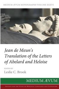 Jean de Meun's Translation of the Letters of Abelard and Heloise
