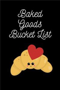 Baked Goods Bucket List