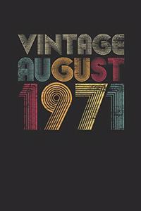 Vintage August 1971