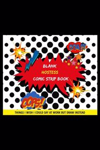 Blank Hostess Comic Strip Book