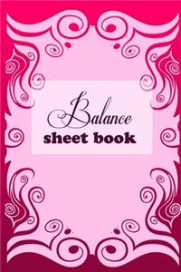 Balance Sheet Book