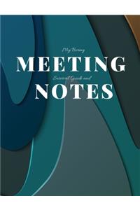 My Boring Meeting Survival Guide and Notes