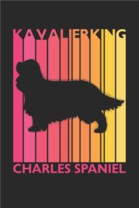 Cavalier King Charles Spaniel Journal - Vintage Cavalier King Charles Spaniel Notebook - Gift for Dog Lovers