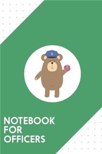 Notebook for Officers