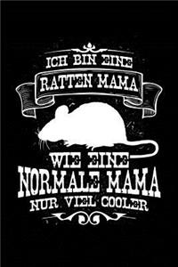 Ratten-Mamas Sind Cooler: Notizbuch / Notizheft Für Ratten Ratten-Liebhaber Frau Mädchen Kind-Er A5 (6x9in) Dotted Punktraster