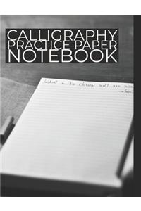 Calligraphy Practice Paper Notebook