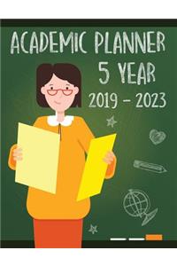 Academic Planner 5 Year 2019-2023