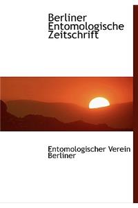 Berliner Entomologische Zeitschrift