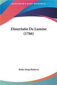 Dissertatio de Lumine (1766)
