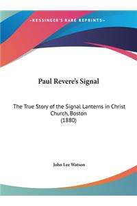 Paul Revere's Signal