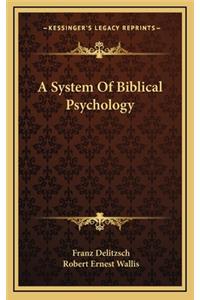 System Of Biblical Psychology