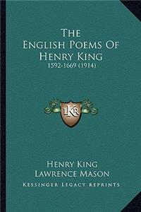 The English Poems of Henry King