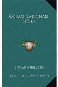 Coram Cardinali (1916)