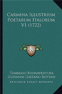 Carmina Illustrium Poetarum Italorum V1 (1722)