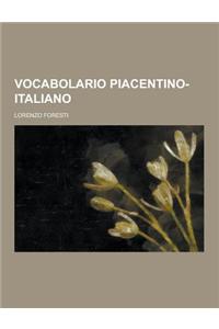 Vocabolario Piacentino-Italiano