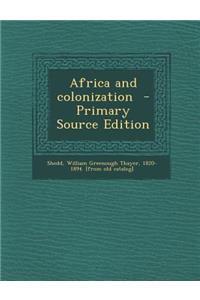 Africa and Colonization