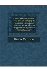 A High-School Astronomy