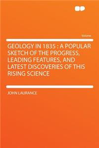 Geology in 1835