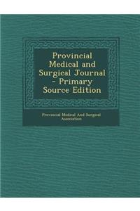 Provincial Medical and Surgical Journal