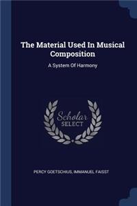 The Material Used In Musical Composition