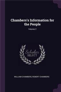 Chambers's Information for the People; Volume 2