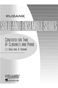 Concerto for Two B-Flat Clarinets and Piano
