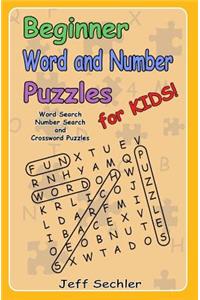 Beginner Word and Number Puzzles for Kids