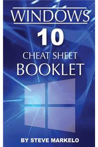 Windows 10 Cheat Sheet Booklet